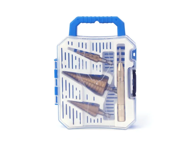 4 قطع خطوة مثقاب مجموعة