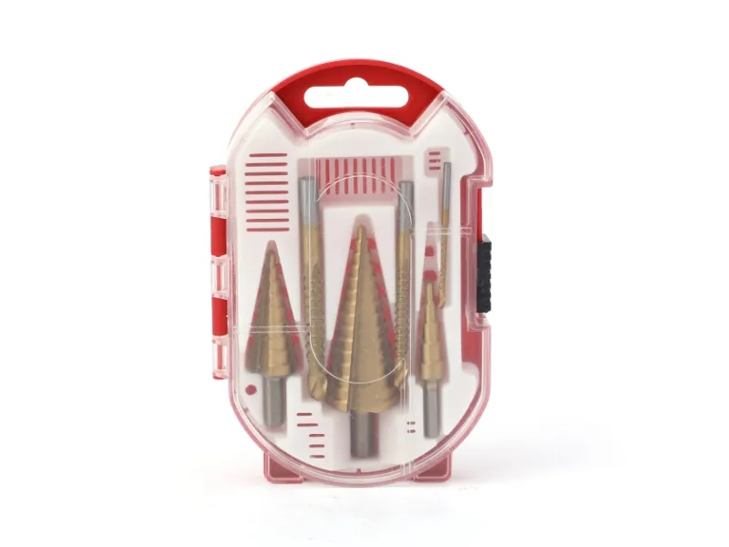 6 قطعة خطوة مثقاب الخشب و سن المنشار مجموعة لقمة مثقاب