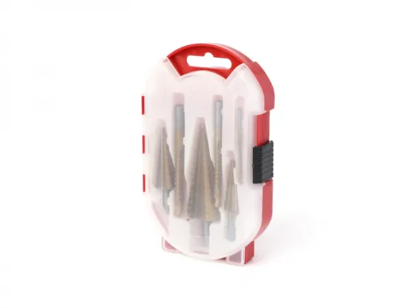 6 قطعة خطوة مثقاب الخشب و سن المنشار مجموعة لقمة مثقاب 