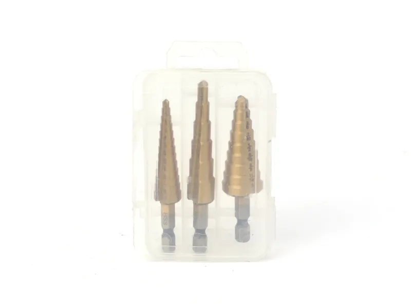 3 قطع خطوة مثقاب مجموعة