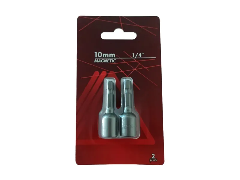 2 قطع المغناطيسي رأس المفك مجموعة