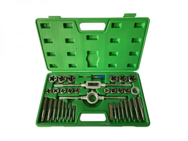 35 قطع متري الحنفية و يموت و عدة حفر