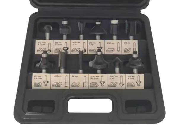 12 قطع راوتر بت مجموعة