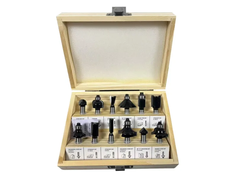 12 قطع راوتر بت مجموعة