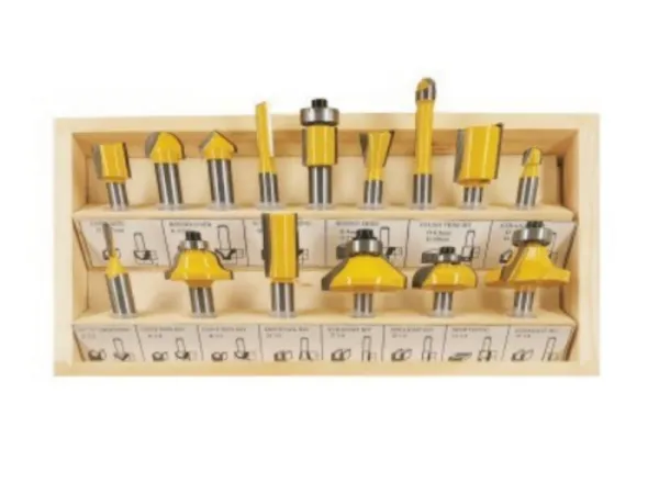 15 قطع راوتر بت مجموعة