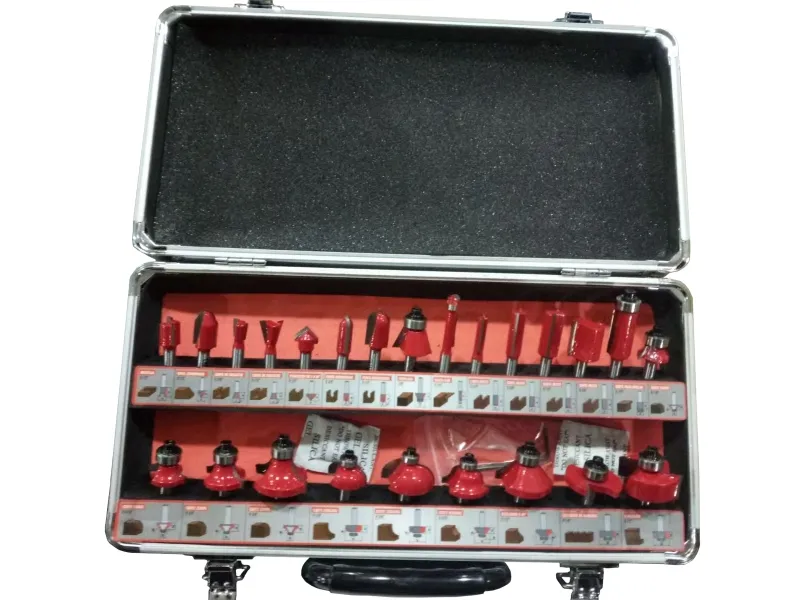 24 قطع راوتر بت مجموعة