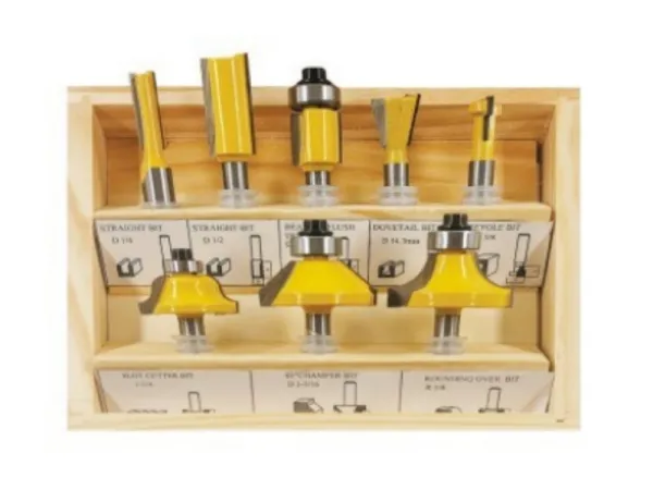 8 قطع راوتر بت مجموعة