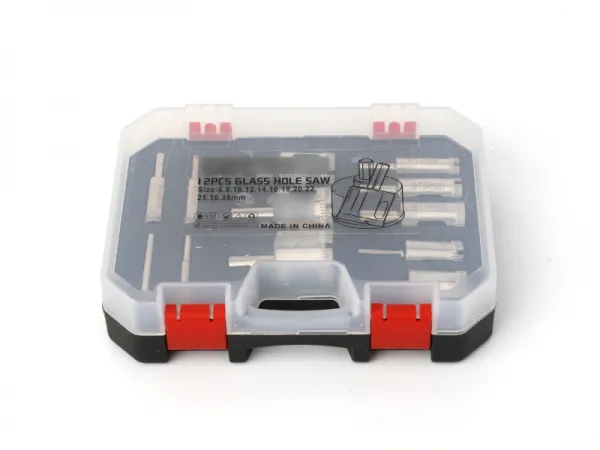 12 قطع جدار هول المنشار مجموعة