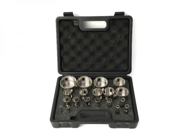 19 قطع جدار هول المنشار مجموعة