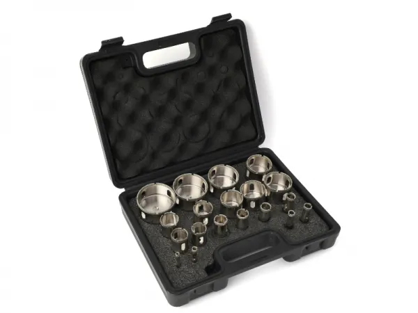 19 قطع جدار هول المنشار مجموعة