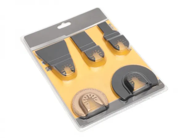 5 قطع متعددة الأغراض تتأرجح شفرة المنشار مجموعة